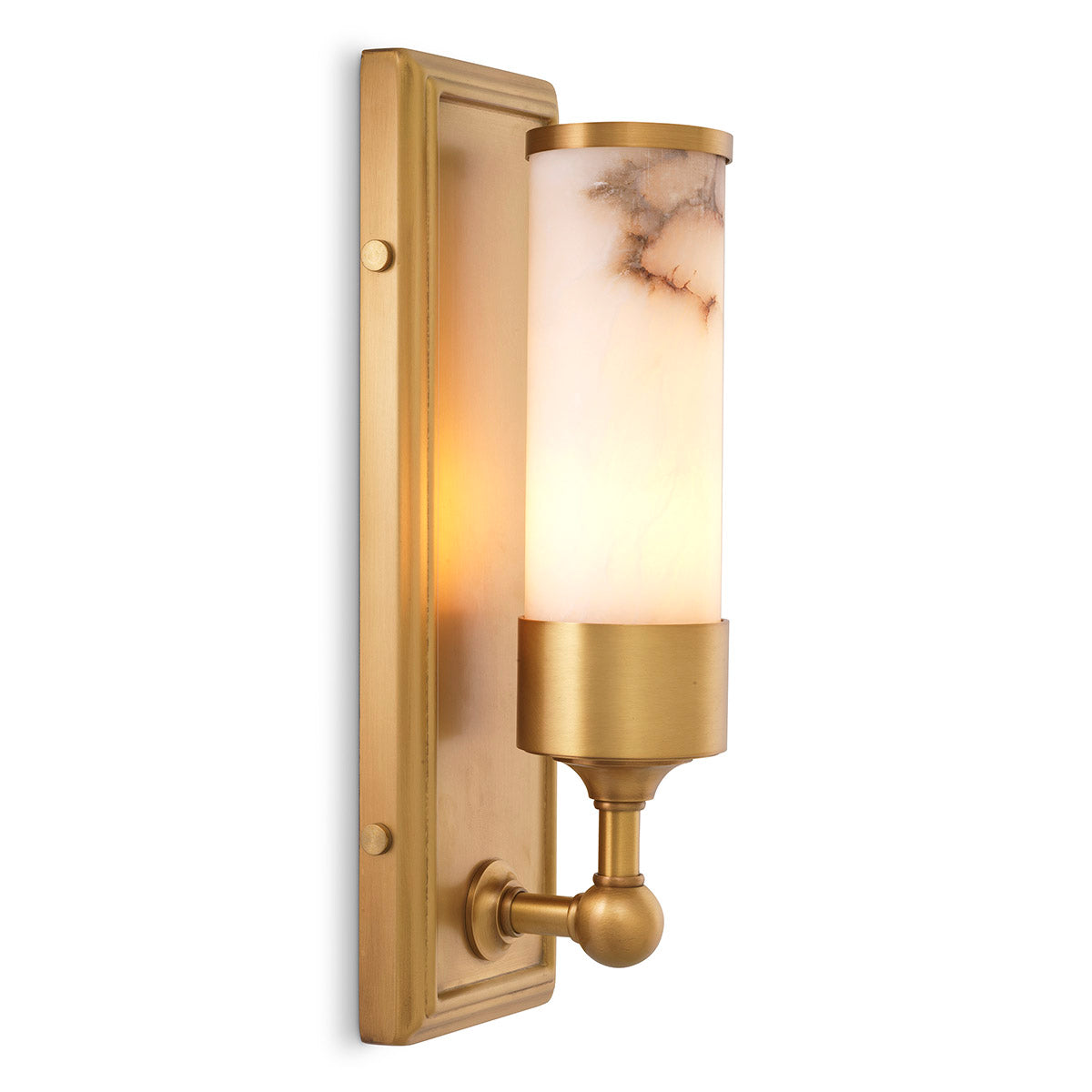 Brass Contemporary Wall Lamp Valentine