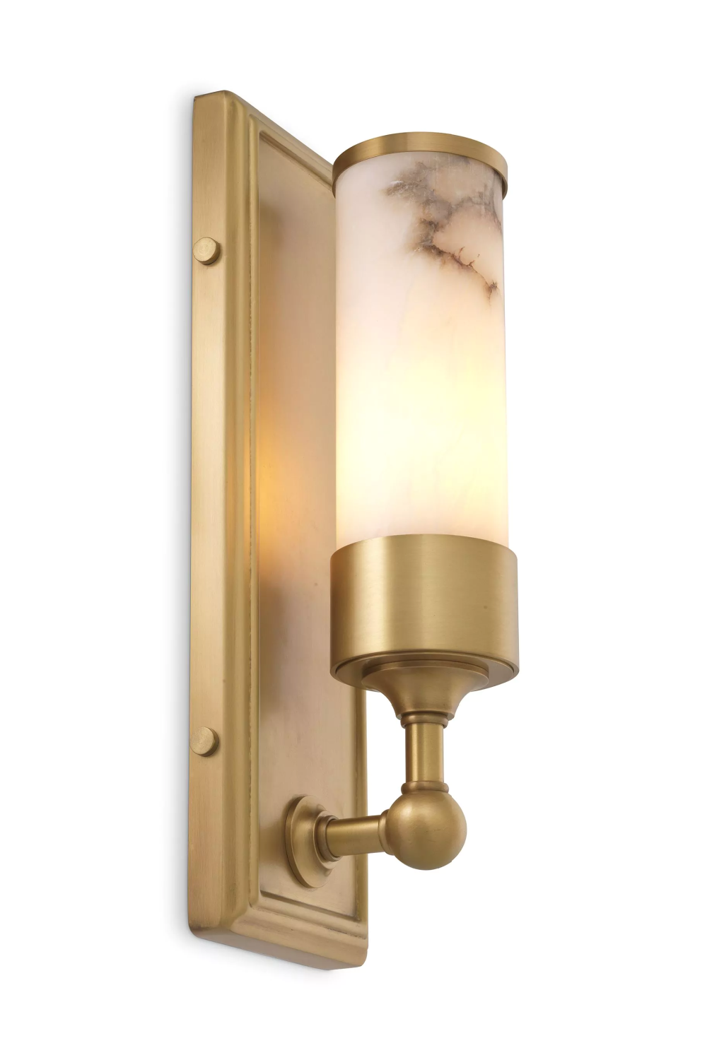 Brass Contemporary Wall Lamp Valentine