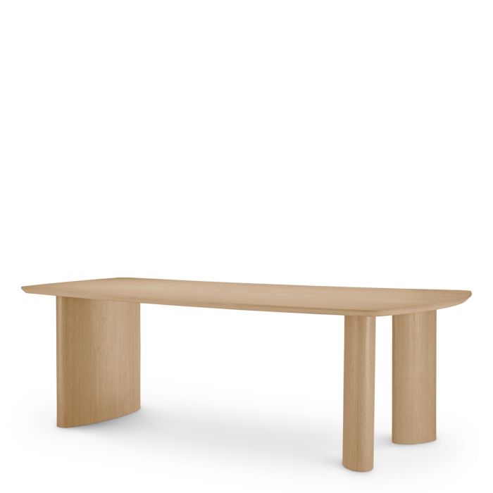 Dining Table Bergman S natural oak veneer