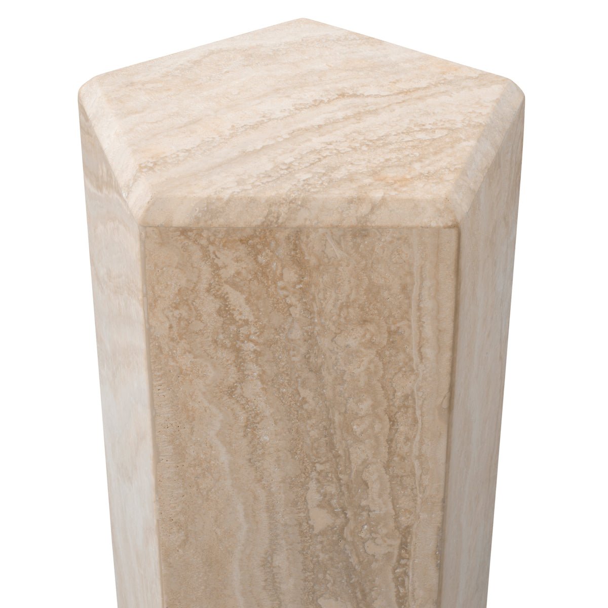 Hexagonal Travertine Column S Cuneo