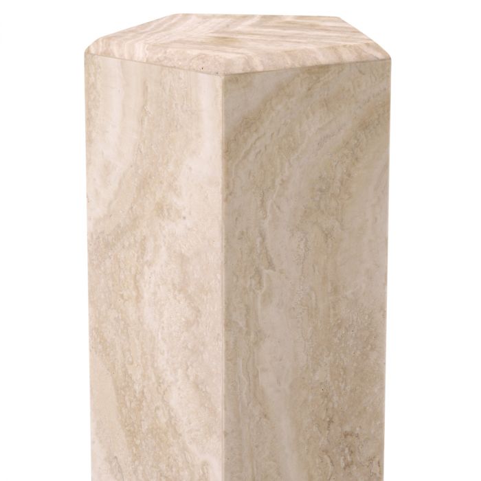 Column Cuneo S travertine