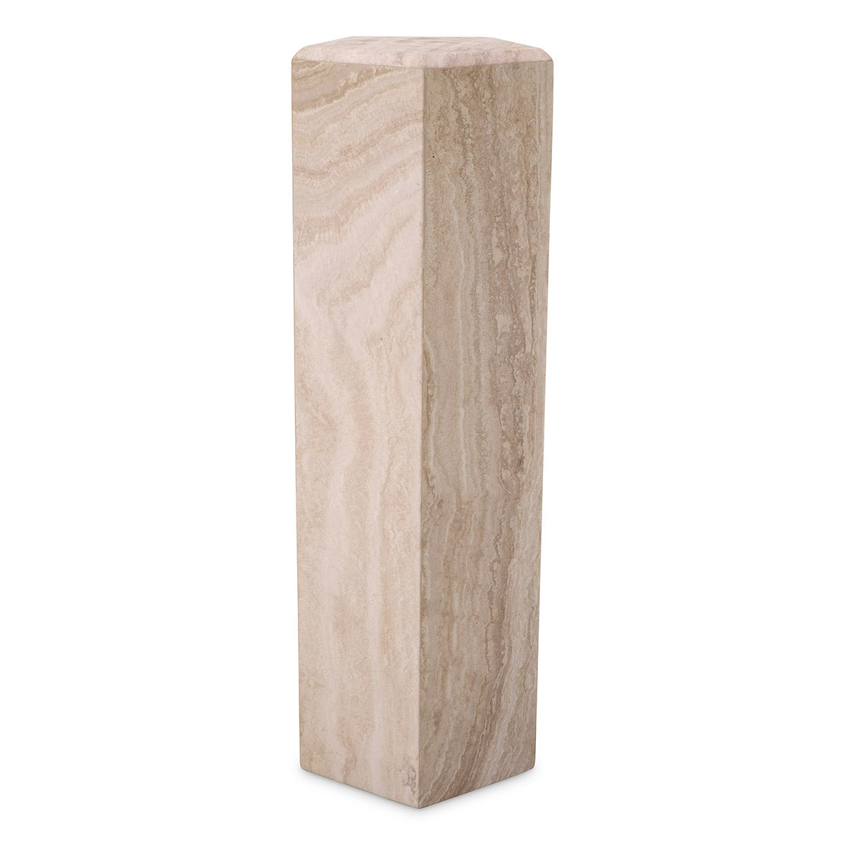 Hexagonal Travertine Column L Cuneo