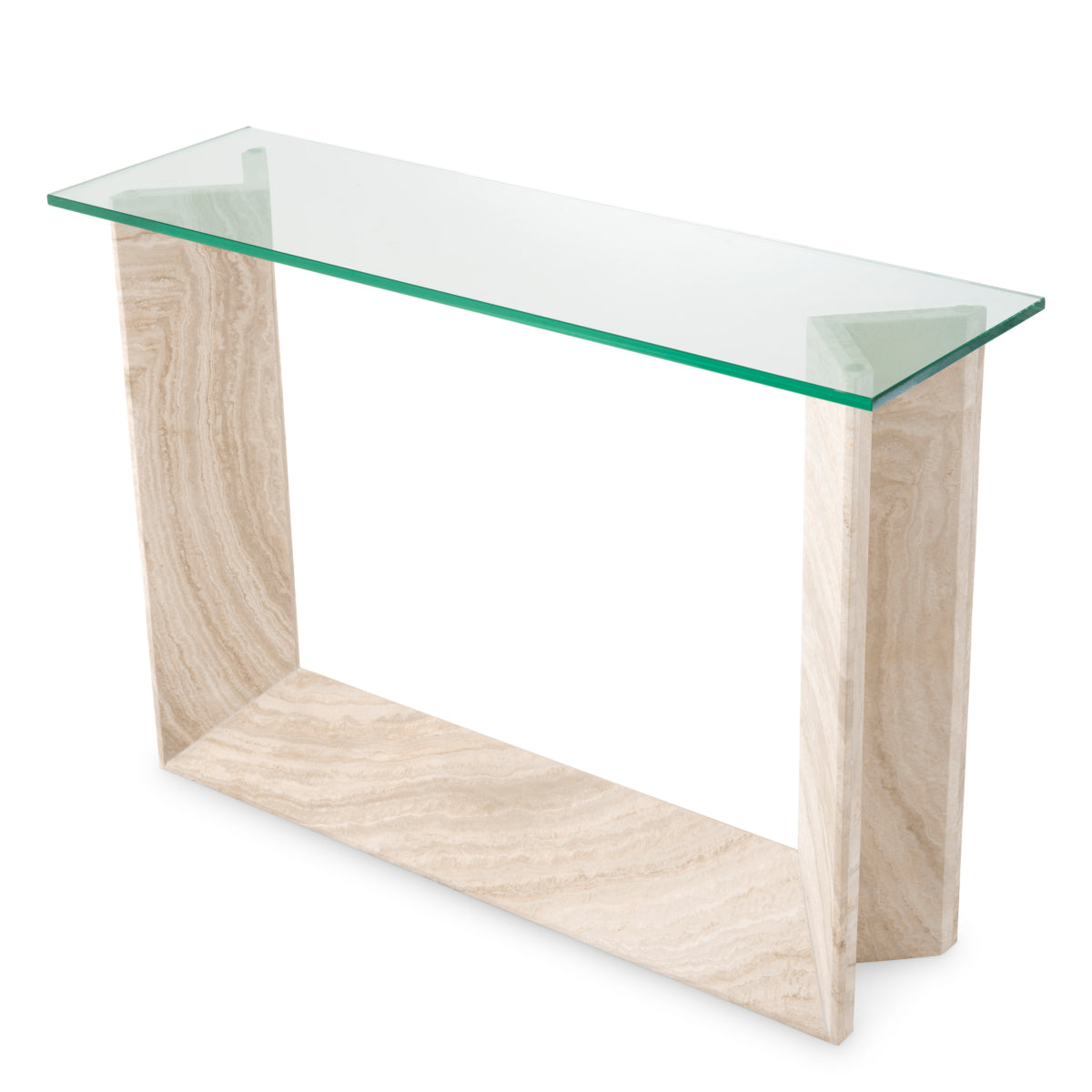 Travertine Console Table Fortuna | Eichholtzmh.com