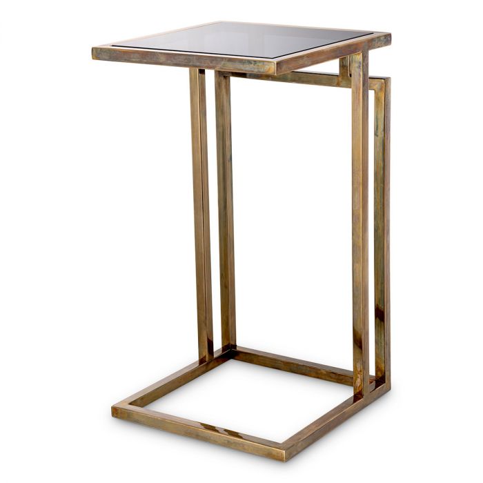 Side Table Marcus vintage brass finish