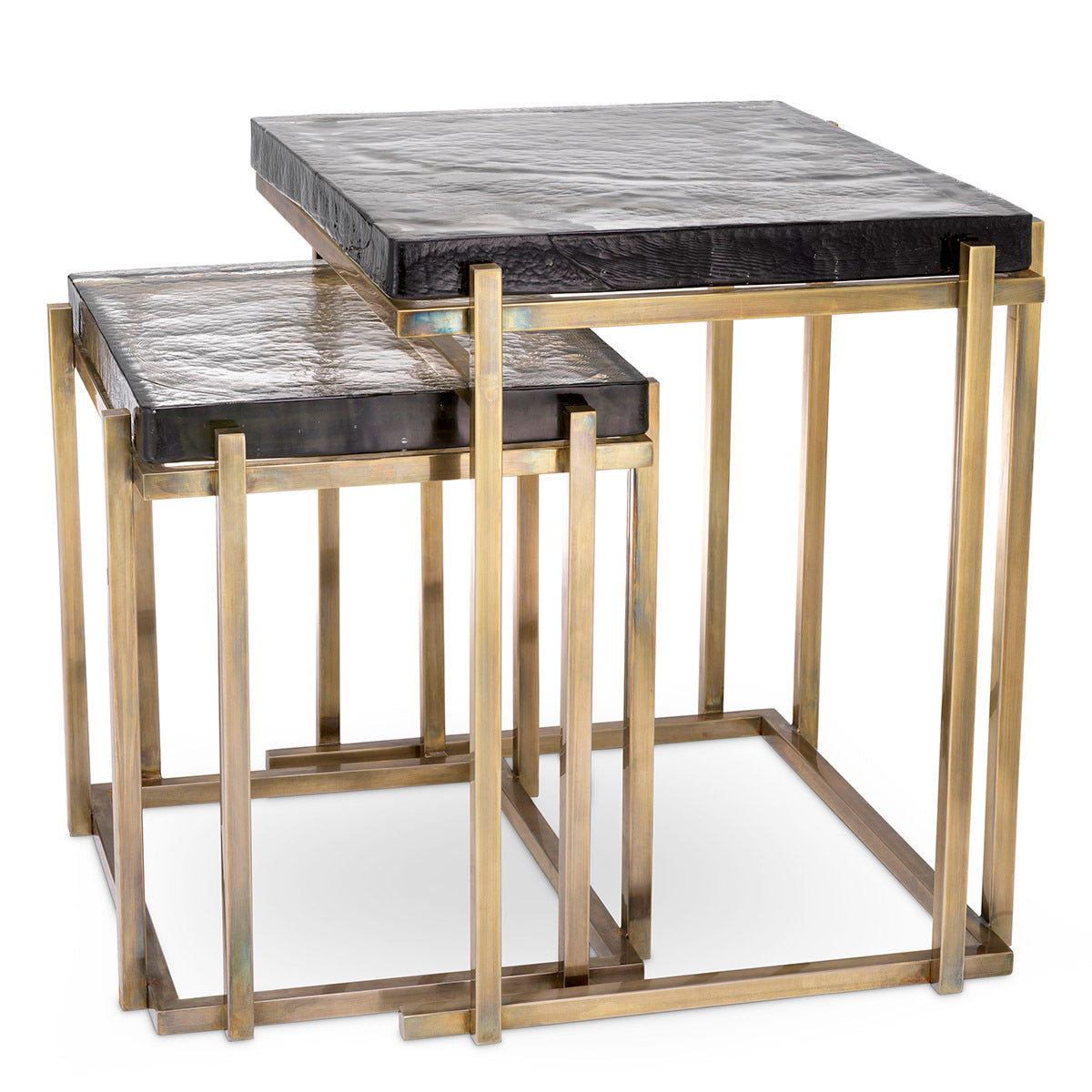 Glass Side Tables (2) Niemeyer | Eichholtzmh.com