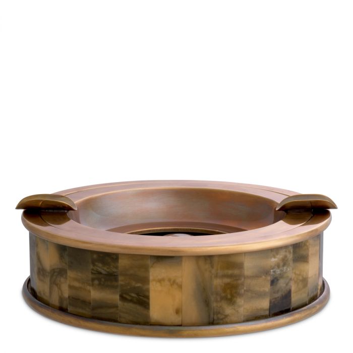 Ashtray Bonham vintage brass finish