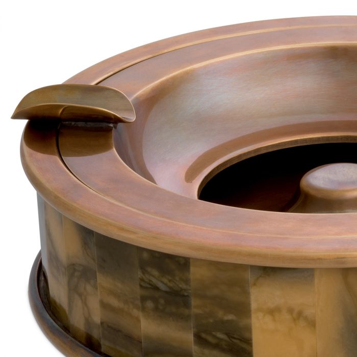 Ashtray Bonham vintage brass finish