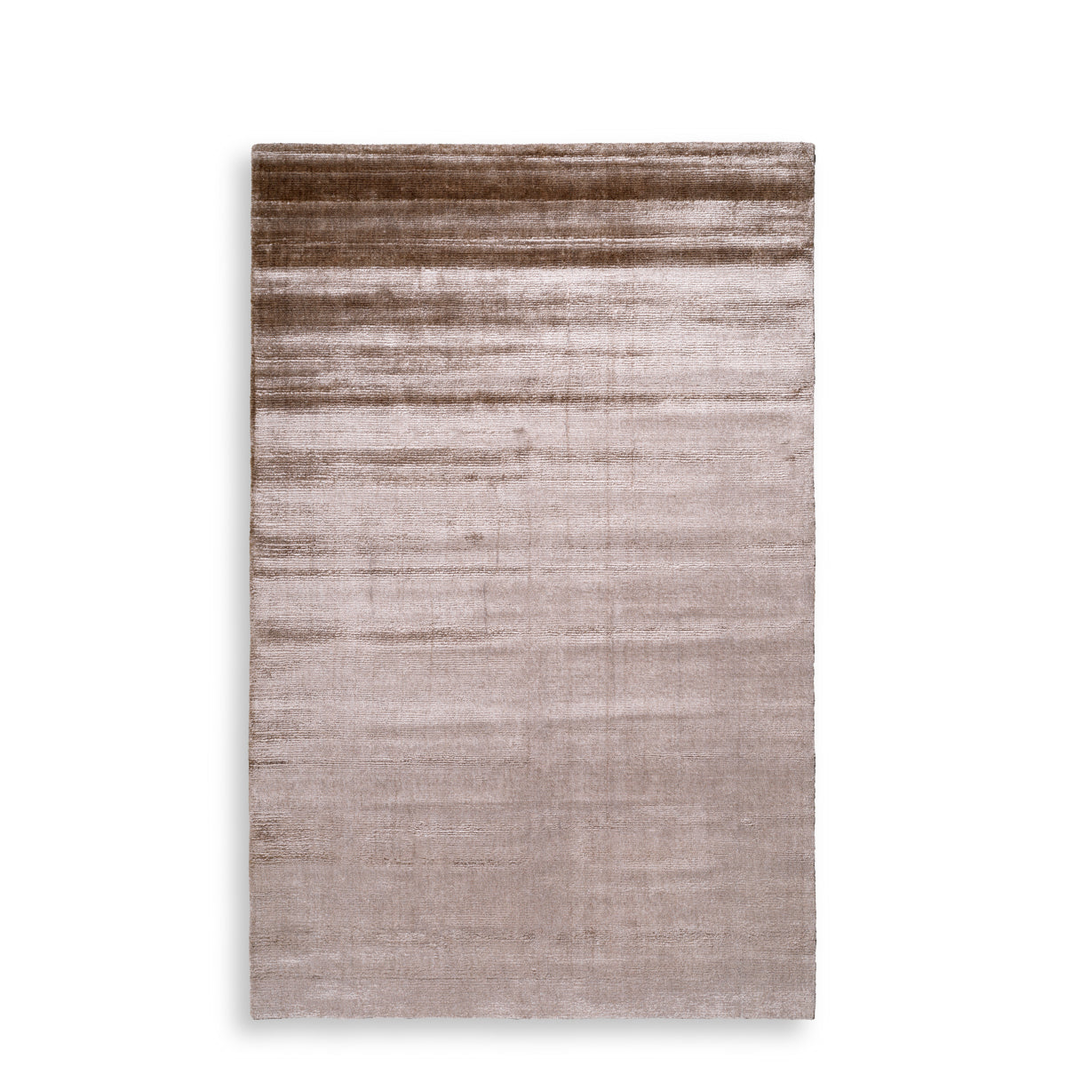 Brown Handwoven Silk Carpet 6'5" x 10' Asuri | Eichholtzmh.com