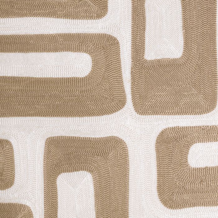 Cushion Cerva beige white