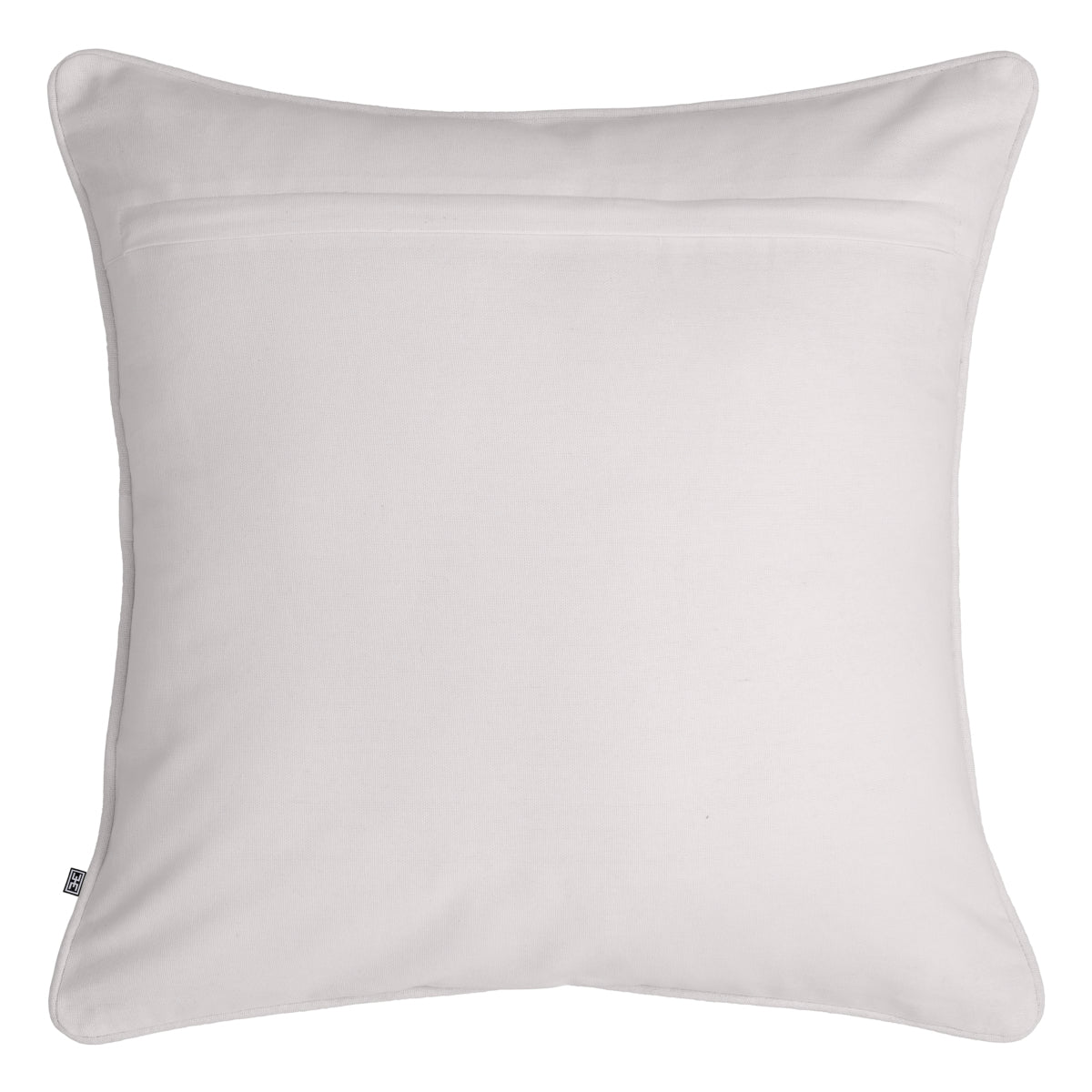 Square Geometric White Pattern Cushion Sabrosa | Eichholtzmh.com