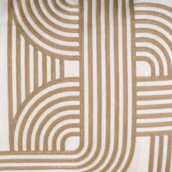 Cushion Abaças beige white