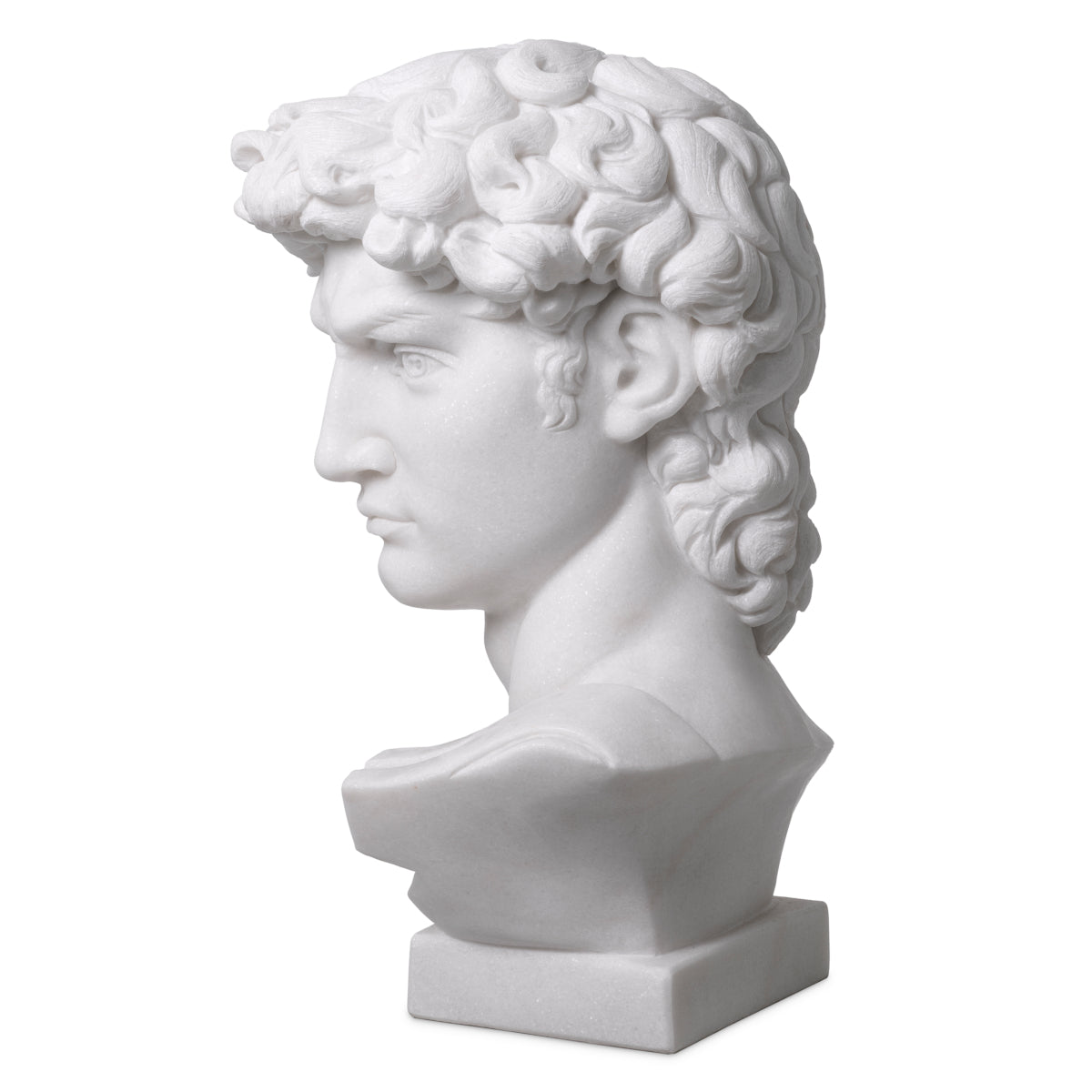White Marble Head David | Eichholtzmh.com
