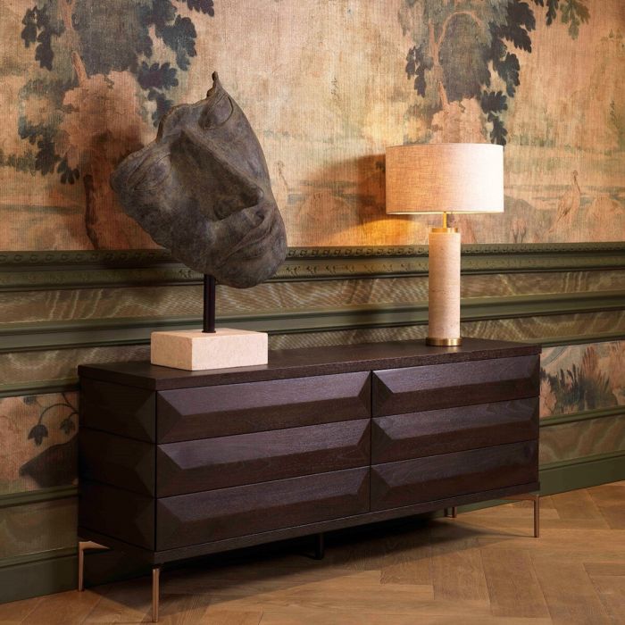 Head Heros bronze finish