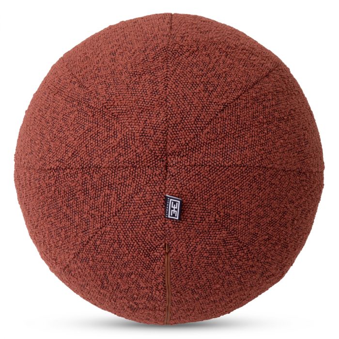 Cushion Palla L bouclé rouge