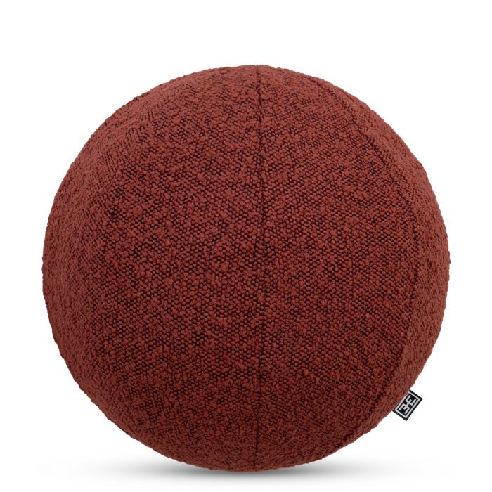 Cushion Palla S bouclé rouge