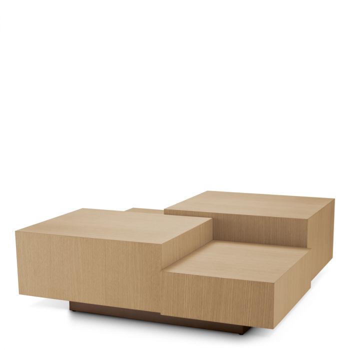 Coffee Table Nerone natural oak veneer