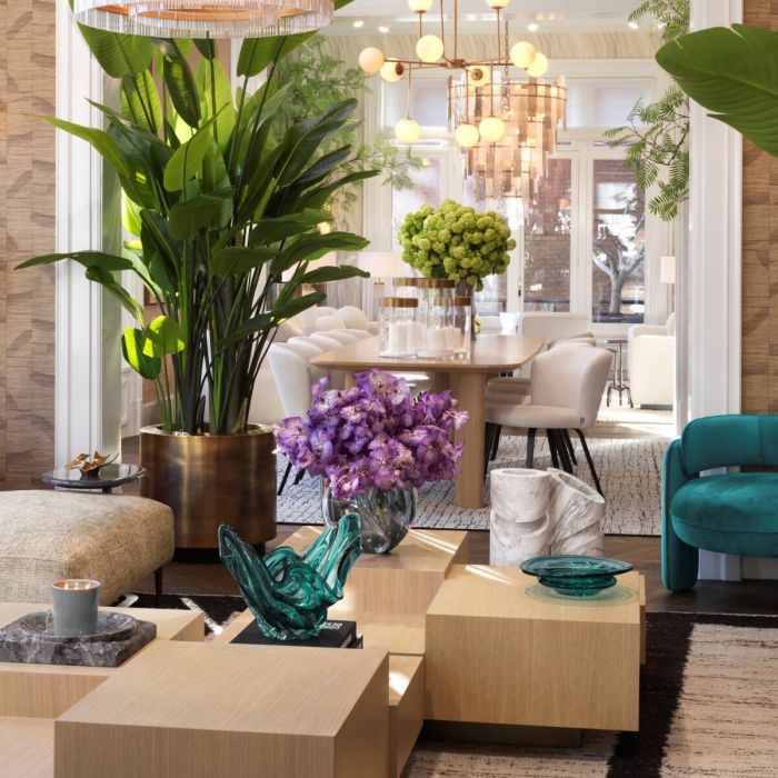 Coffee Table Nerone natural oak veneer