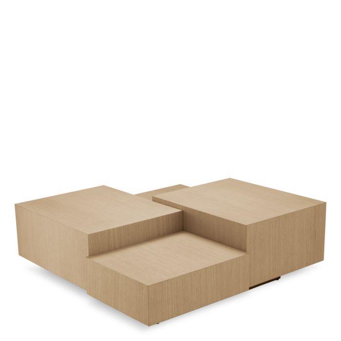 Coffee Table Nerone natural oak veneer