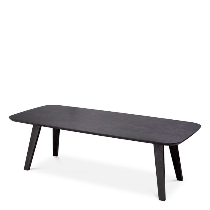 Dining Table Glover charcoal grey oak veneer