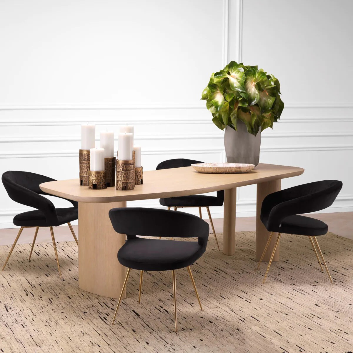 Natural Oak Dining Table Flemings