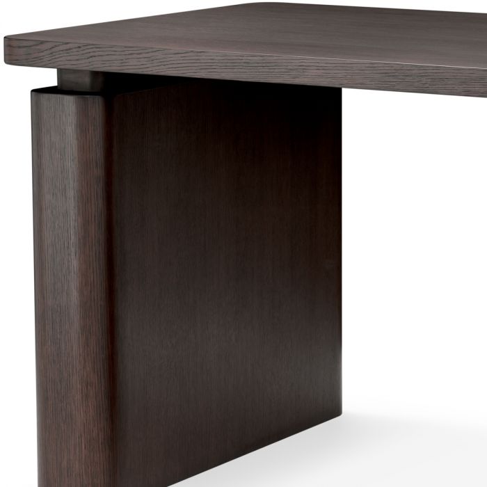 Desk Modesto mocha oak veneer