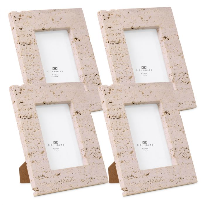 Picture frame Casale S travertine set of 4