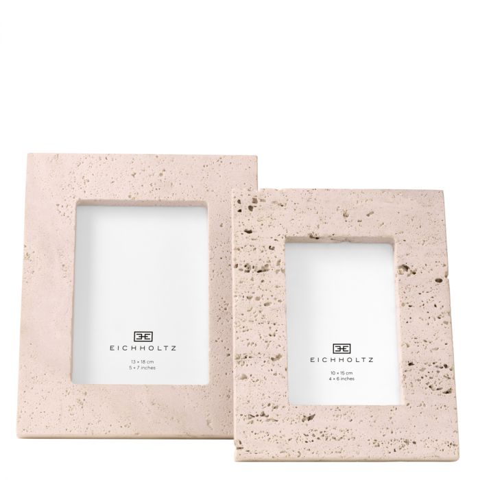 Picture frame Casale S travertine set of 4