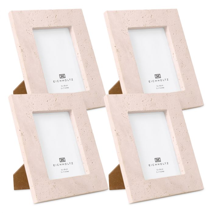 Picture frame Casale L travertine set of 4