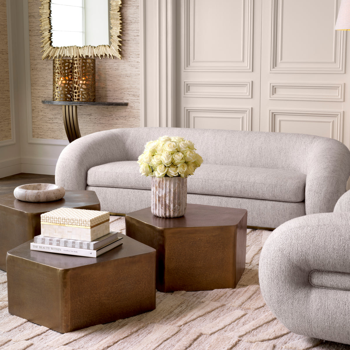 Brown Marble Vase Nava | Eichholtzmh.com