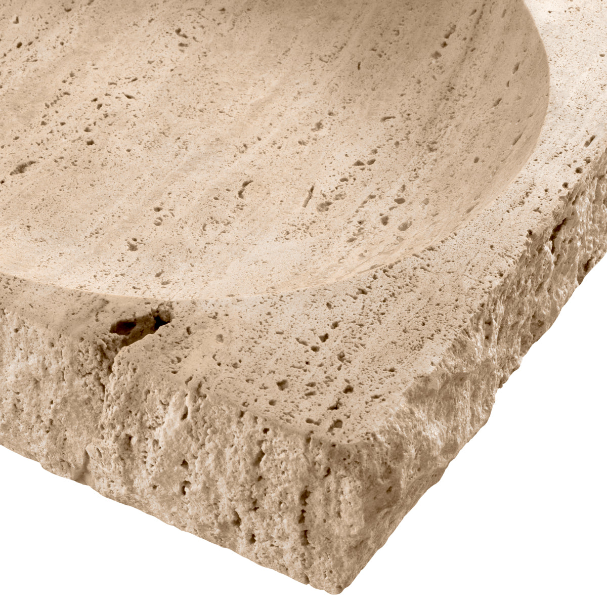 Travertine Square Bowl Generic