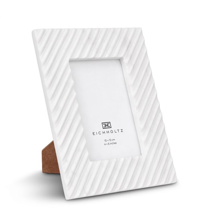 Picture frame Casale S white marble set of 4