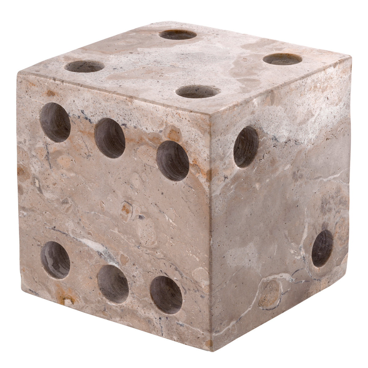 Brown Cube Desk Accessory Set (2) Visa