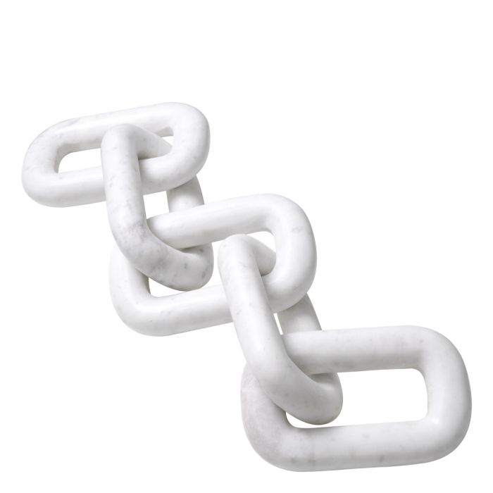 Object Salda white marble