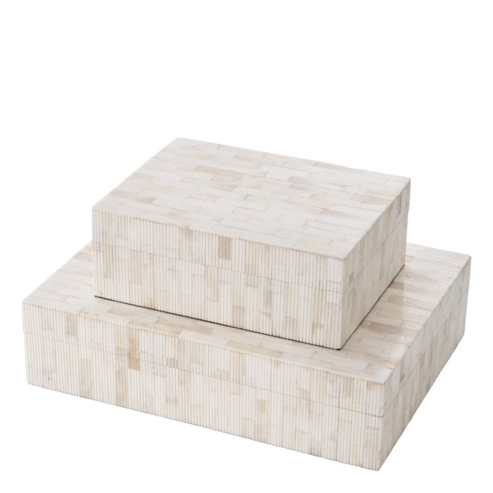 Box Scoop S natural bone