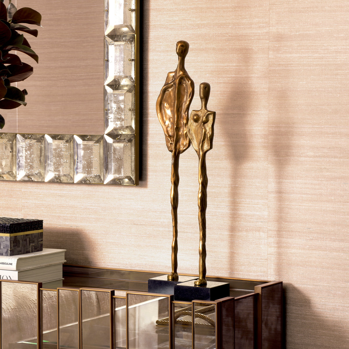 Vintage Brass Deco Object Set (2) Dual | Eichholtzmh.com