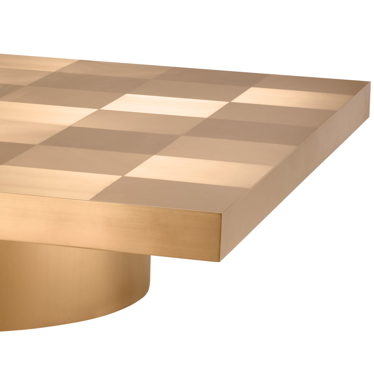 Square Gold Coffee Table Laporte | Eichholtzmh.com