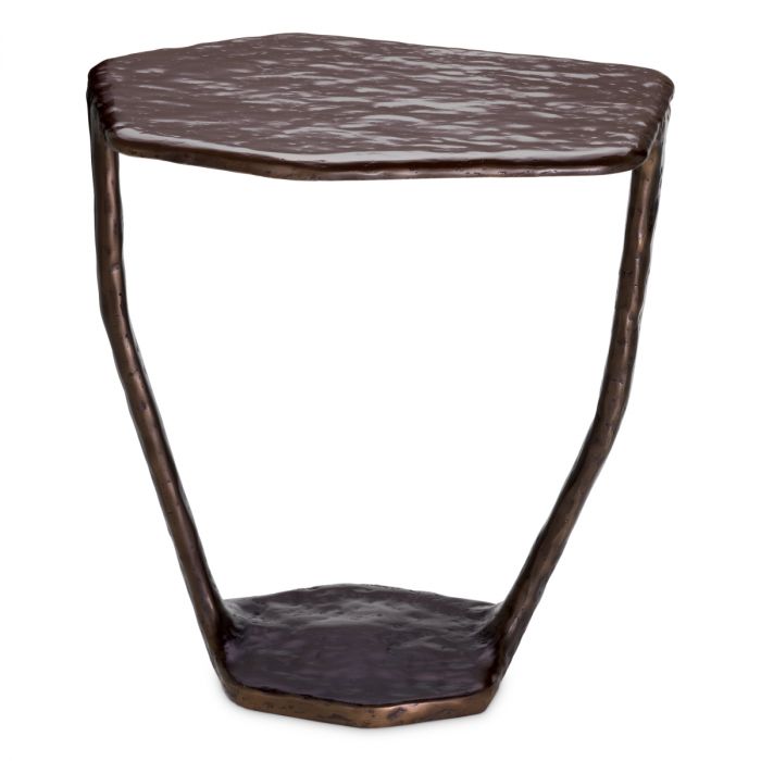 Side Table Tigra bronze finish