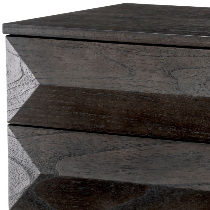 Nightstand Denver mocha oak veneer