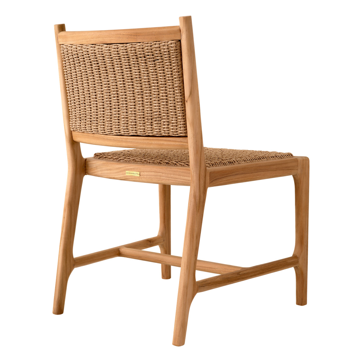 Weave Armless Outdoor Dining Chair Pivetti