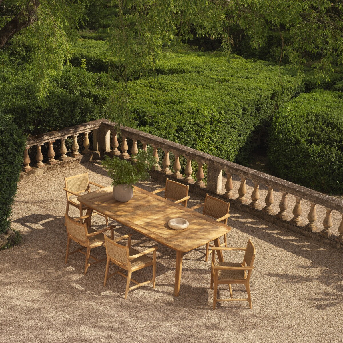 Weave Outdoor Dining Armchair Pivetti