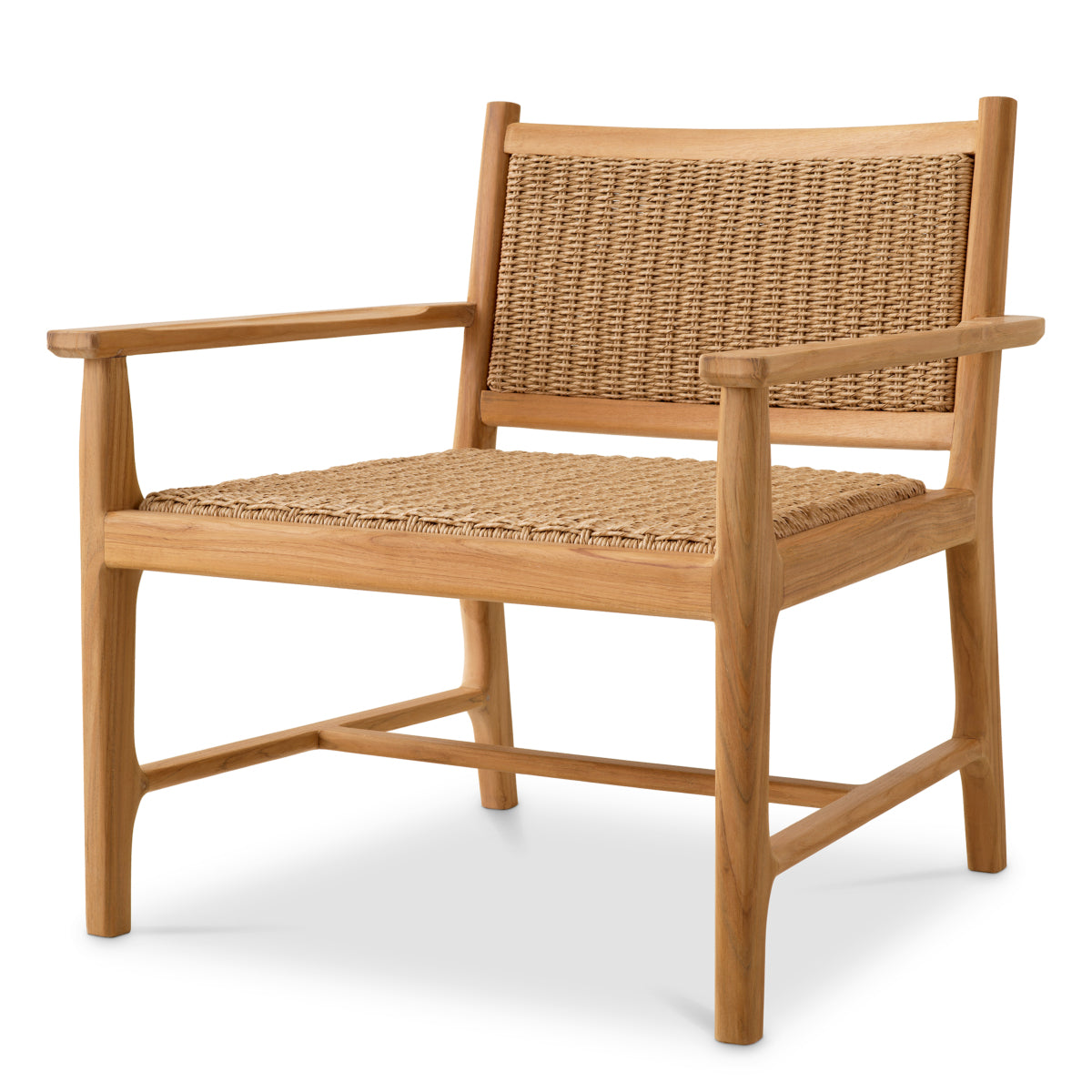Teak Outdoor Lounge Chair Pivetti | Eichholtzmh.com