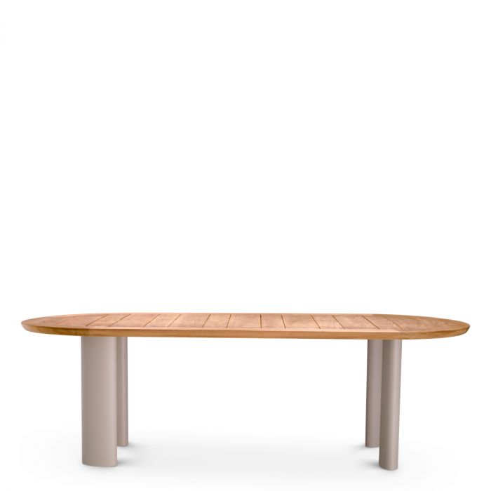 Outdoor Dining Table Mogador natural teak
