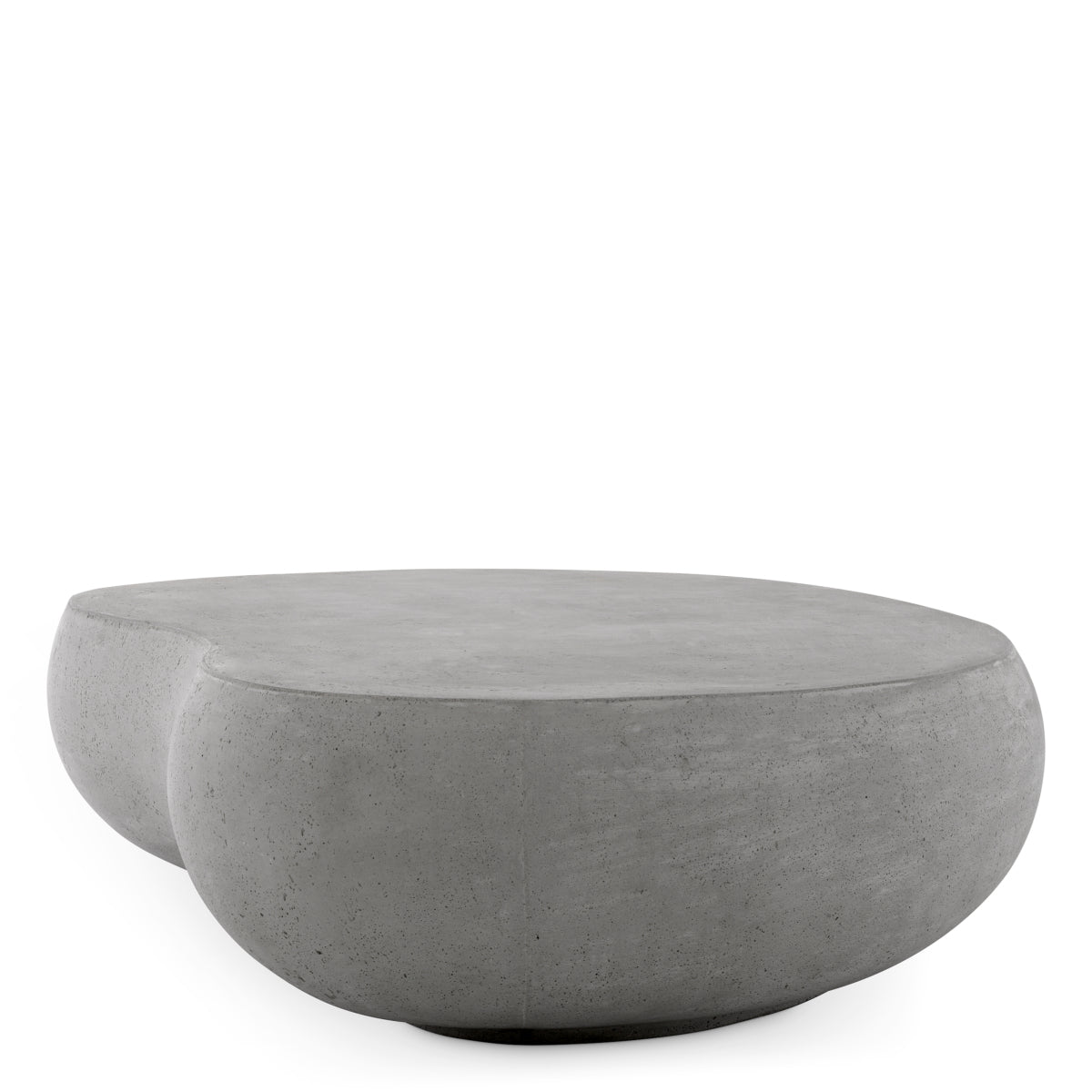 Gray Bean Shaped Outdoor Coffee Table Prime