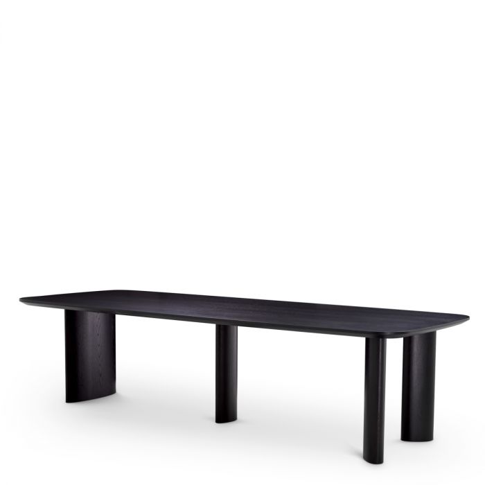 Dining Table Harmonie L black veneer