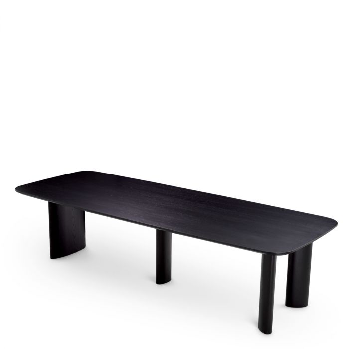 Dining Table Harmonie L black veneer