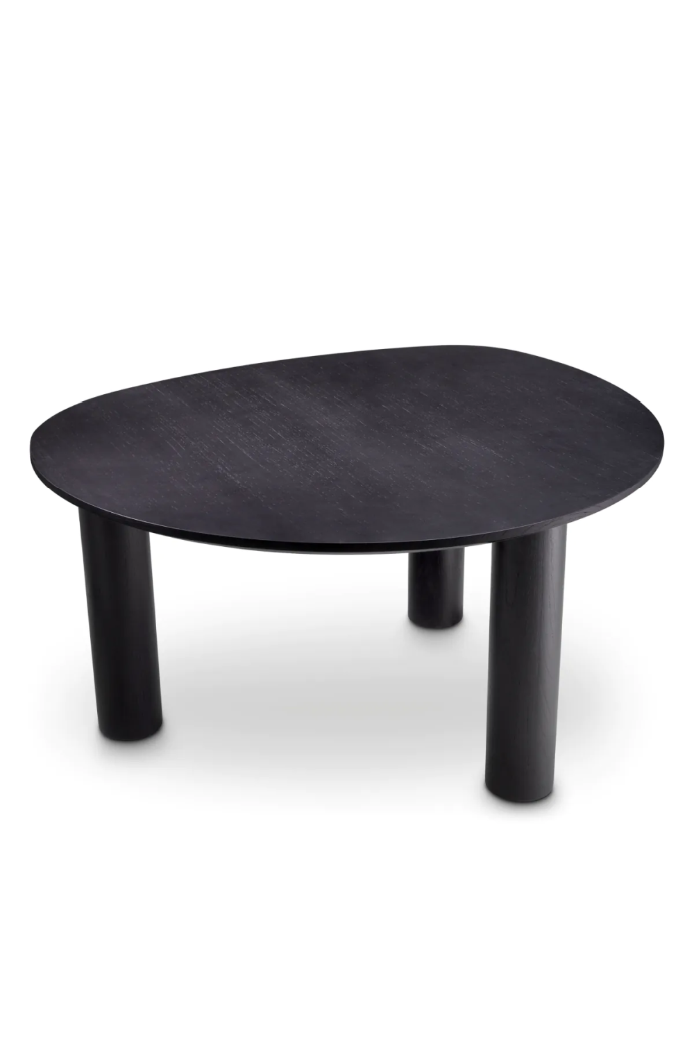 Black Oak Scandi Dining Table Lombardo