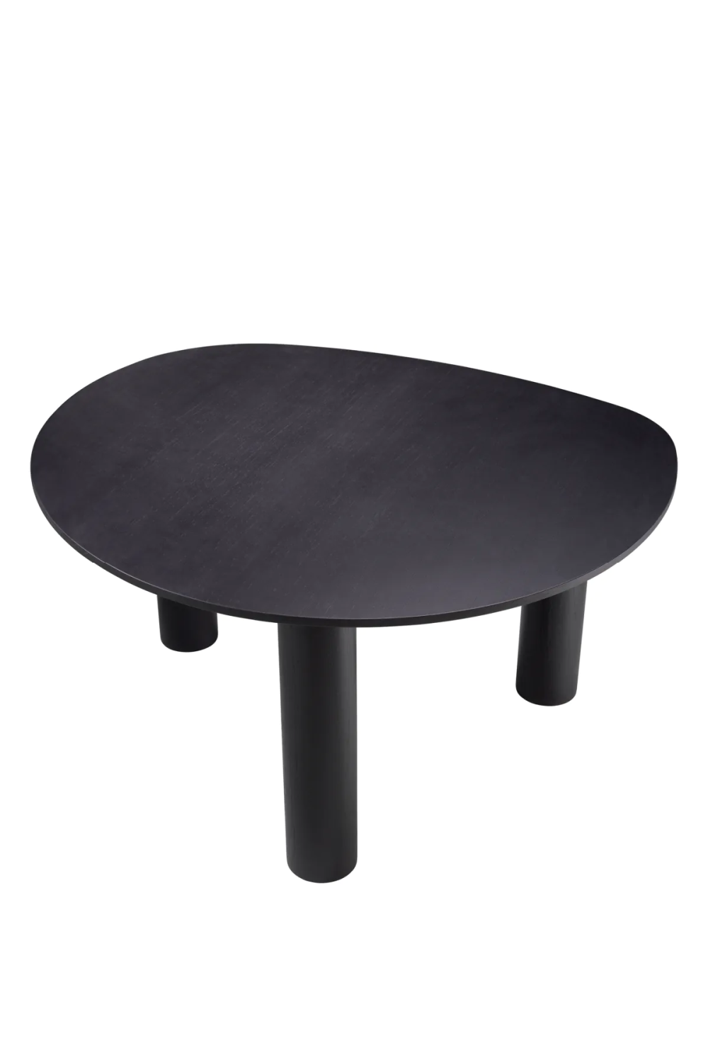 Black Oak Scandi Dining Table Lombardo