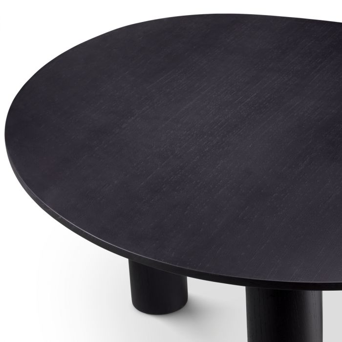 Dining Table Lombardo black veneer