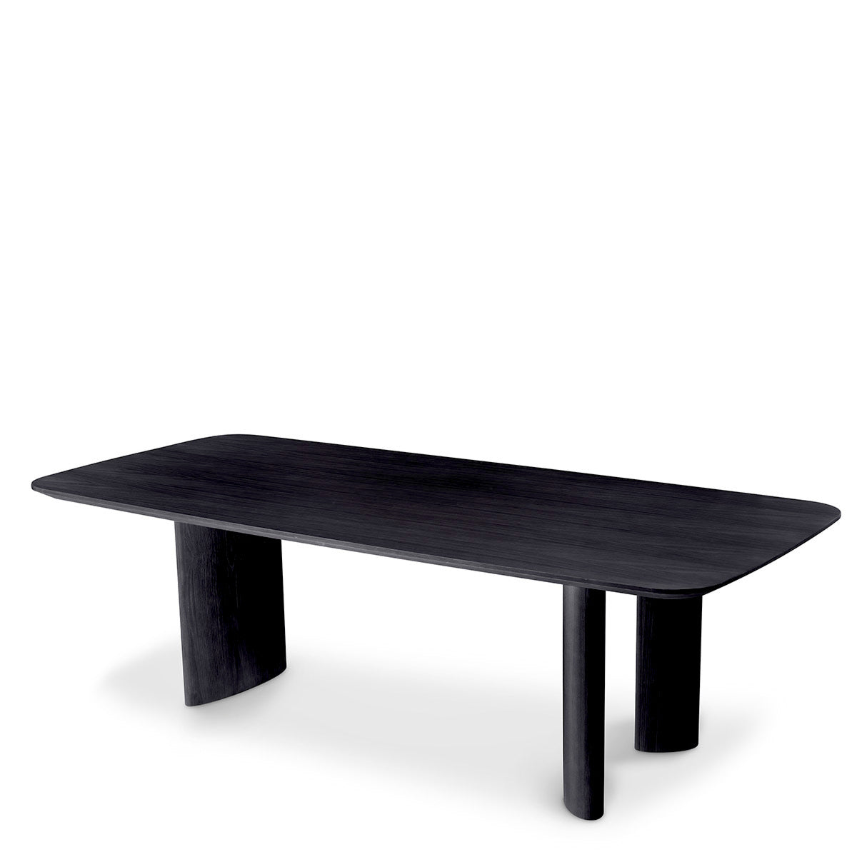 Black Modern Wood Dining Table S Harmonie