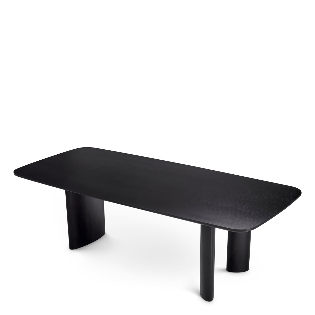 Black Modern Wood Dining Table S Harmonie